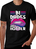 Bi Dudes Are Hotter Graphic T-Shirt