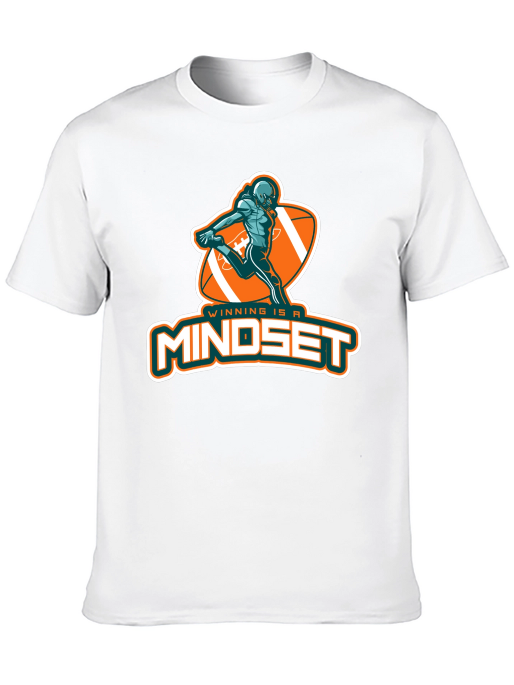 Winning Mindset T-Shirt - Football Graphic Tee