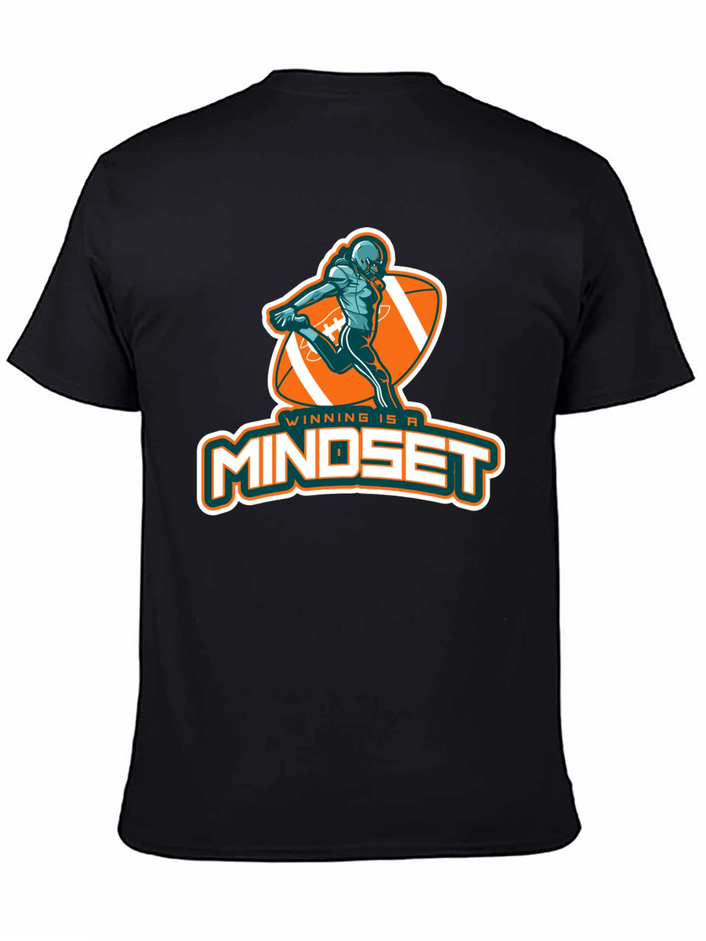 Winning Mindset T-Shirt - Football Graphic Tee