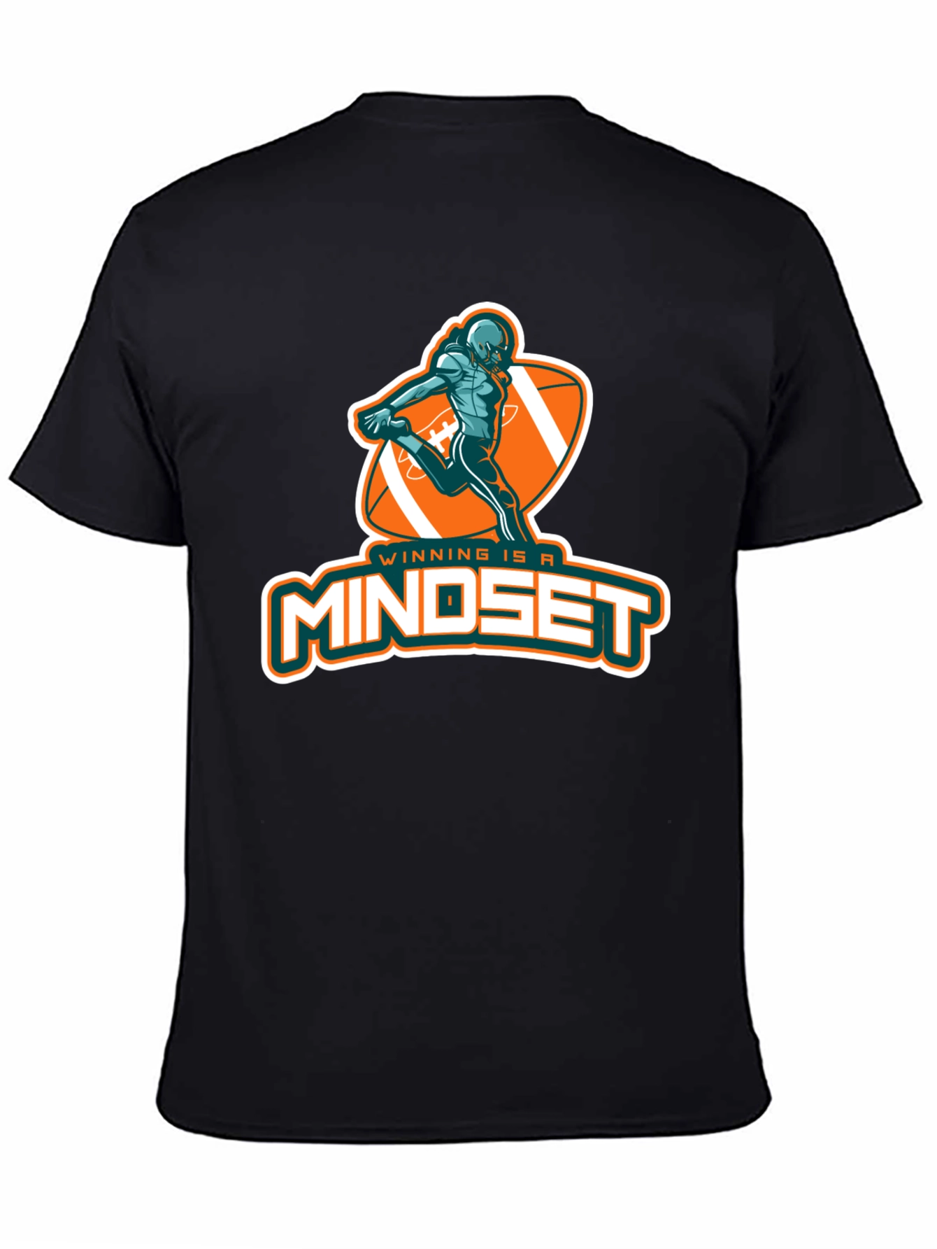Winning Mindset T-Shirt - Football Graphic Tee