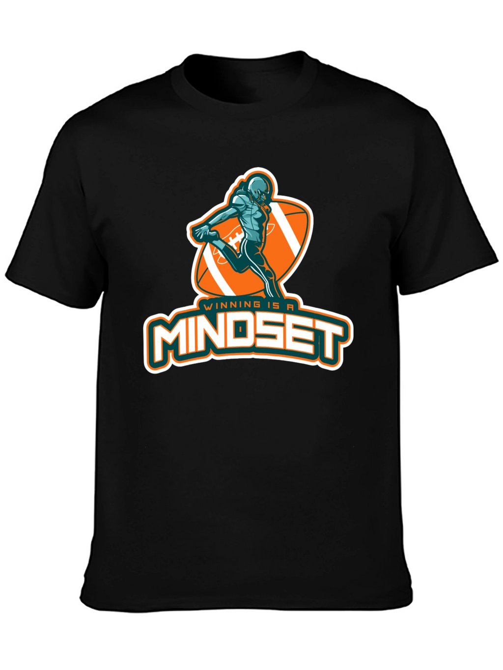 Winning Mindset T-Shirt - Football Graphic Tee