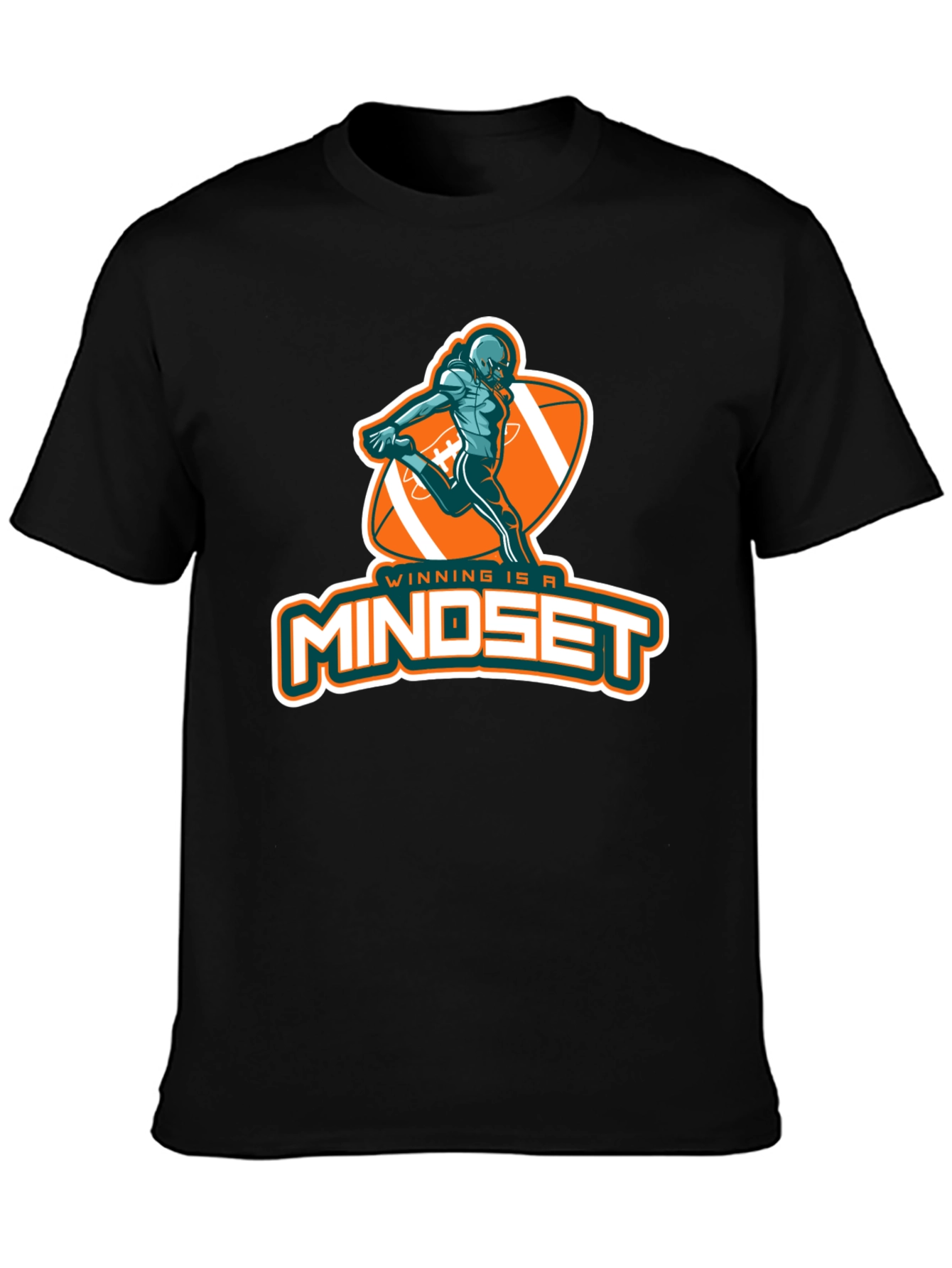 Winning Mindset T-Shirt - Football Graphic Tee