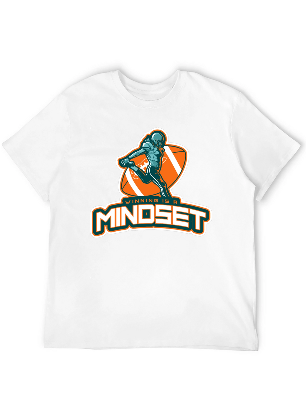 Winning Mindset T-Shirt - Football Graphic Tee