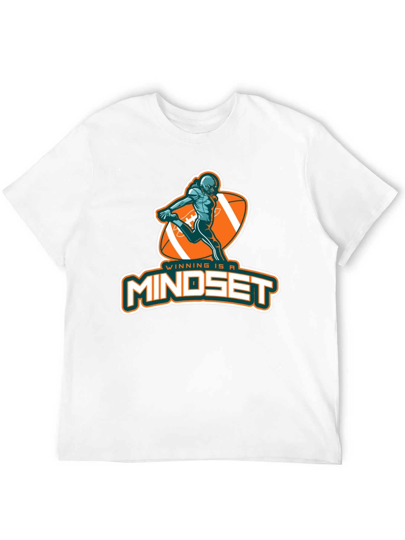 Winning Mindset T-Shirt - Football Graphic Tee