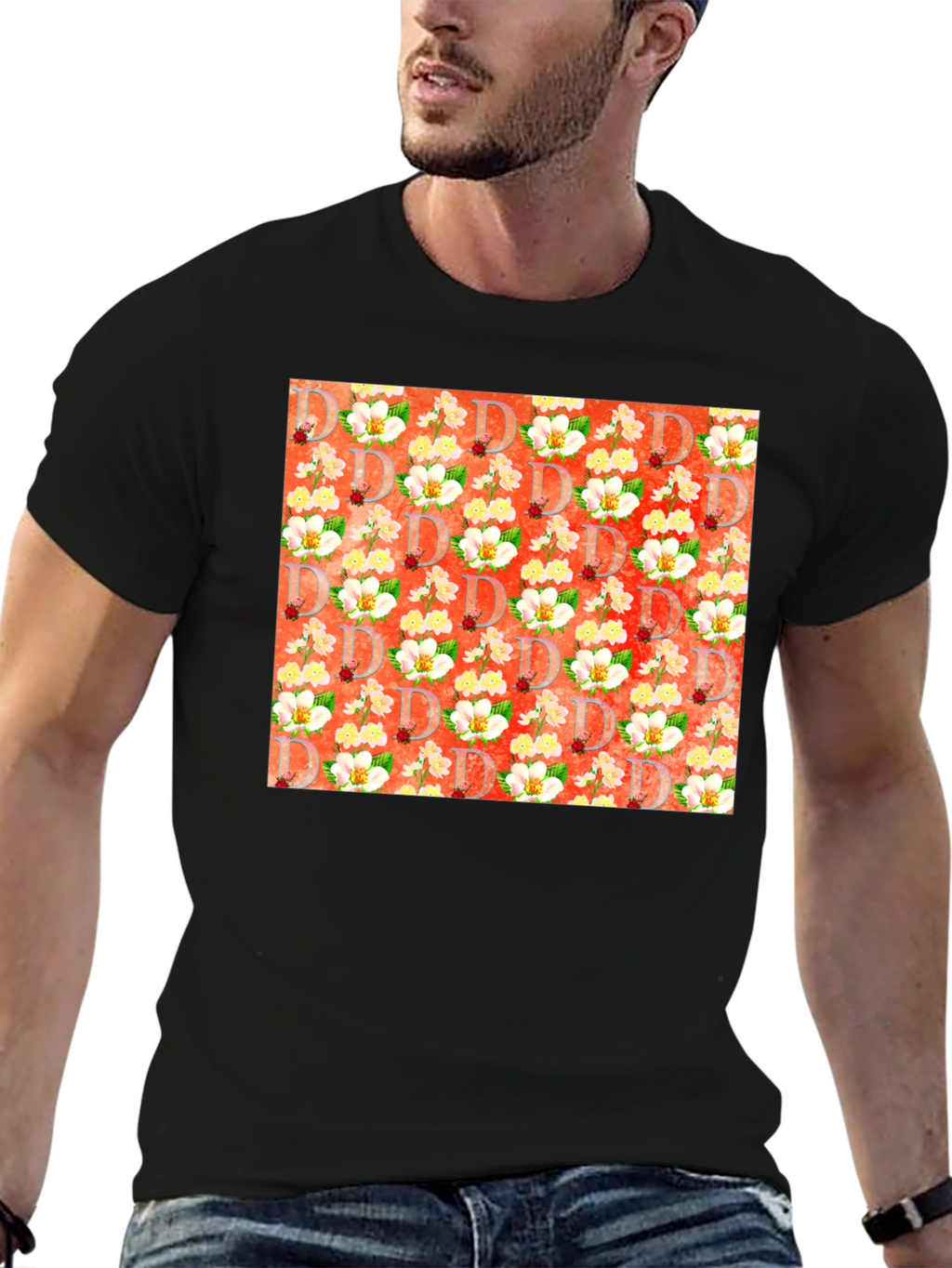 Floral Patterned T-Shirt