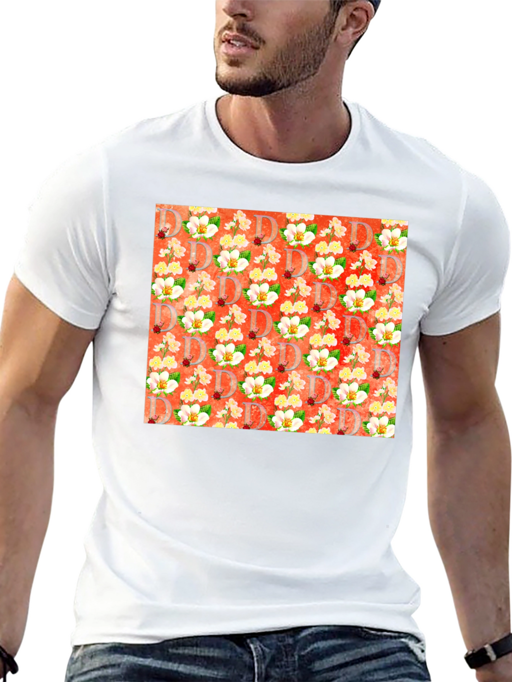 Floral Patterned T-Shirt