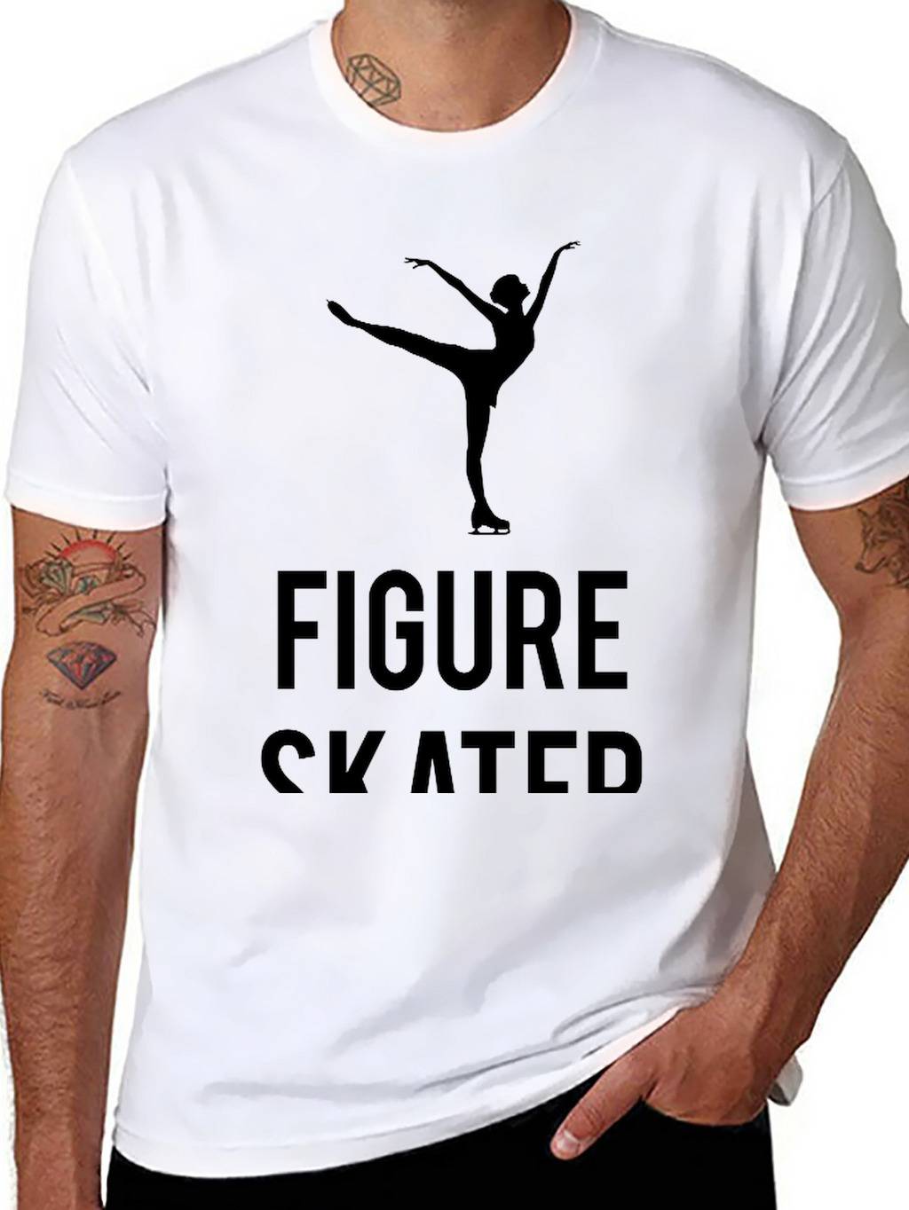 Figure Skater Graphic T-Shirt