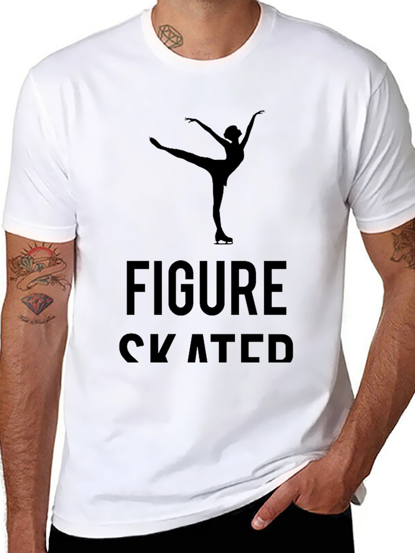 Figure Skater Graphic T-Shirt