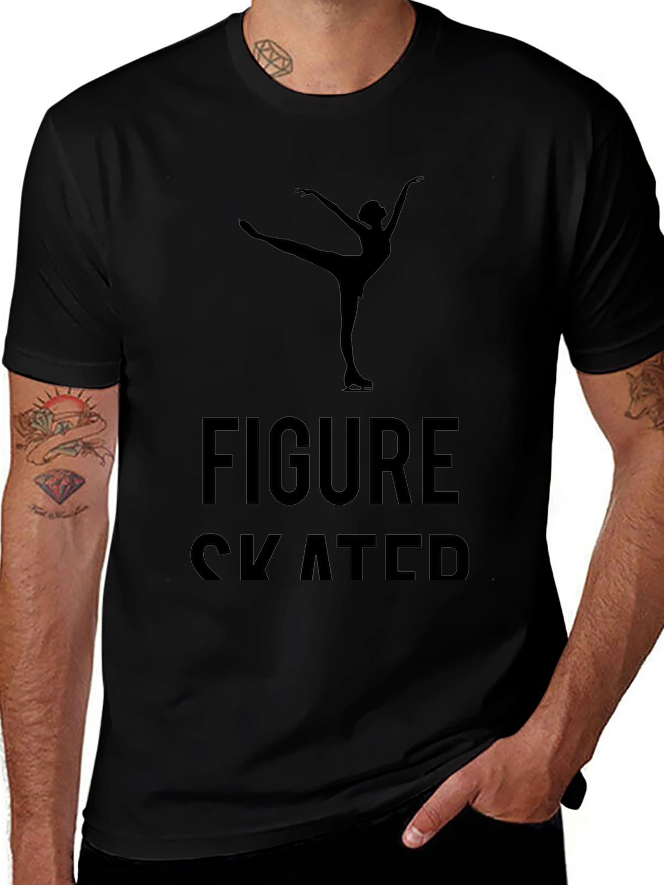 Figure Skater Graphic T-Shirt