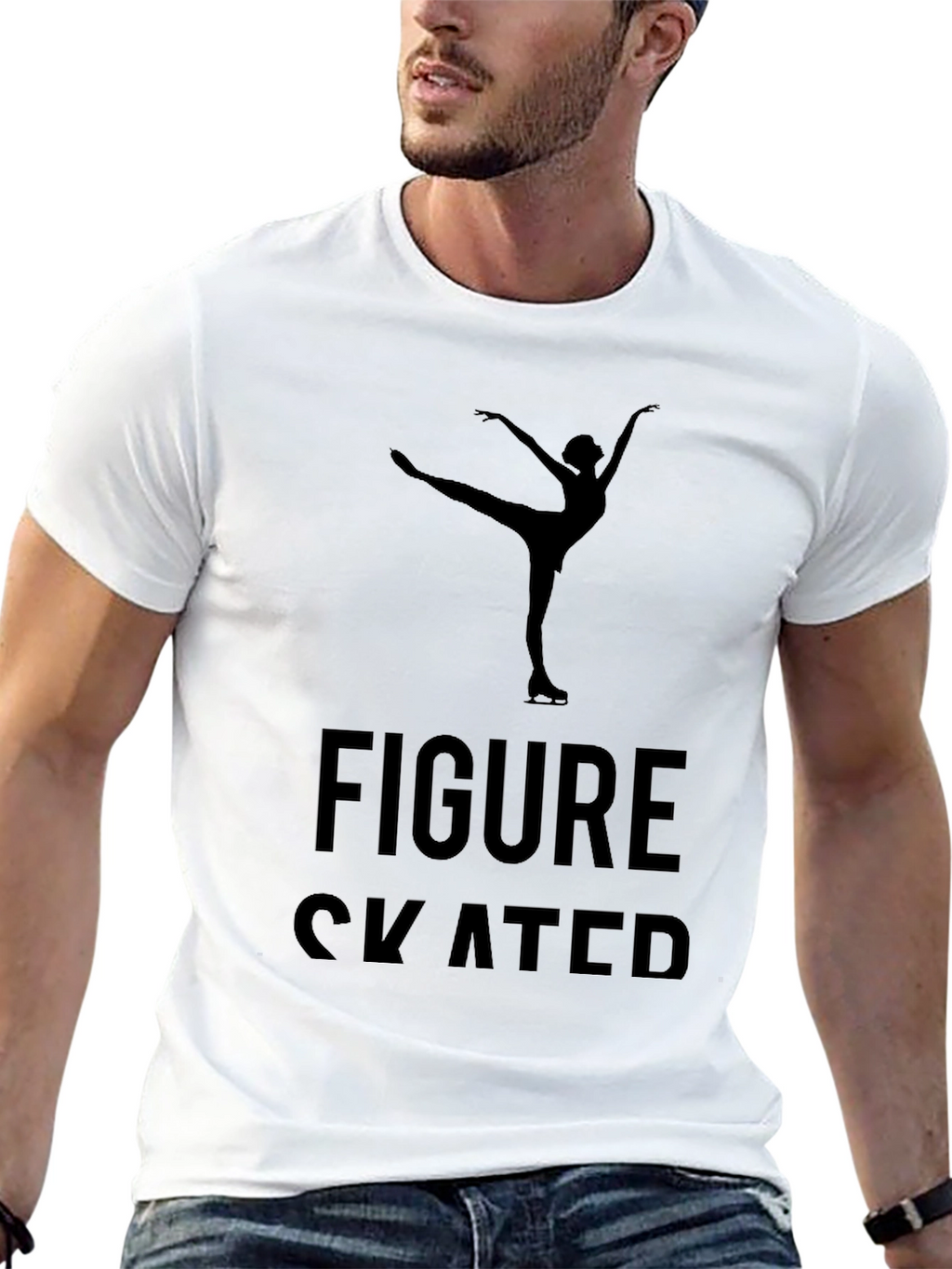 Figure Skater Graphic T-Shirt
