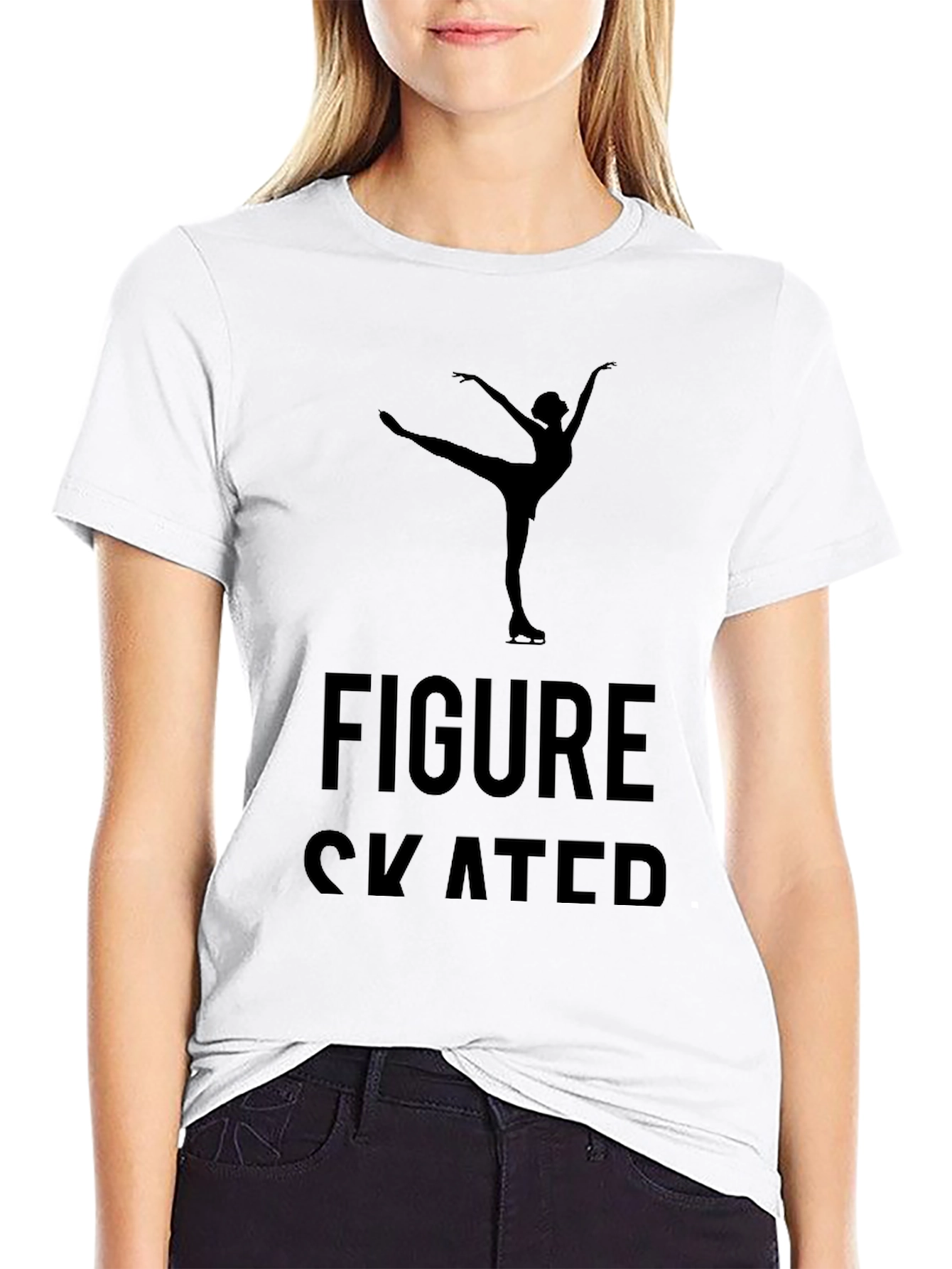Figure Skater Graphic T-Shirt