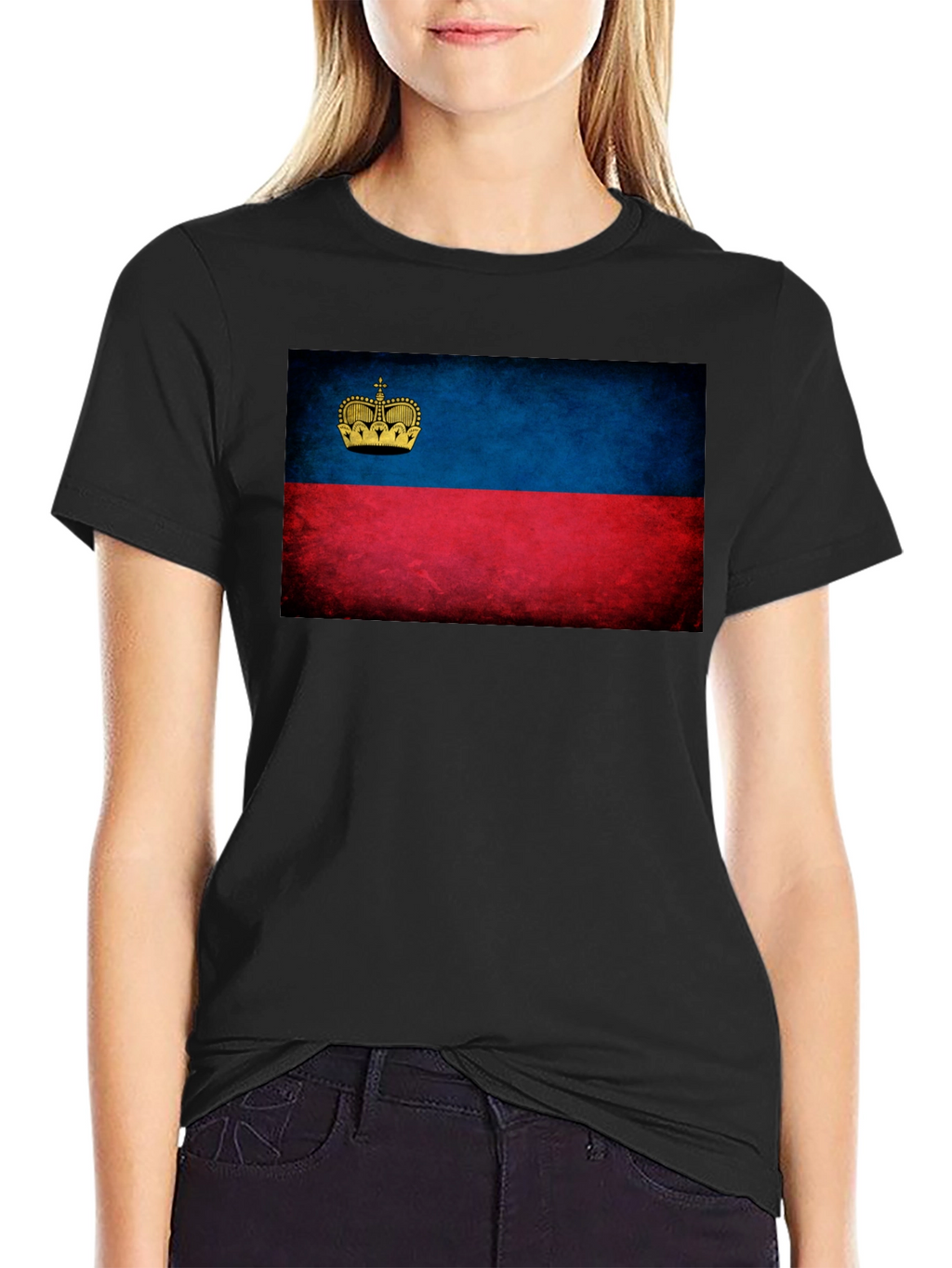 Liechtenstein Flag T-Shirt - Classic Design