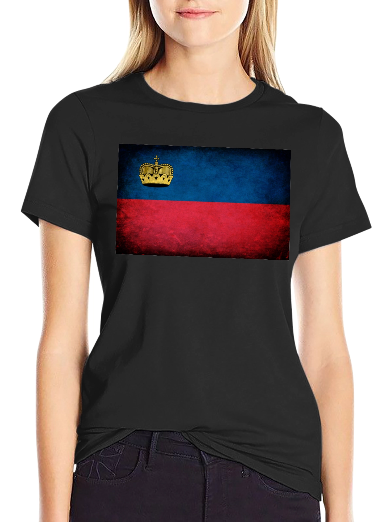 Liechtenstein Flag T-Shirt - Classic Design