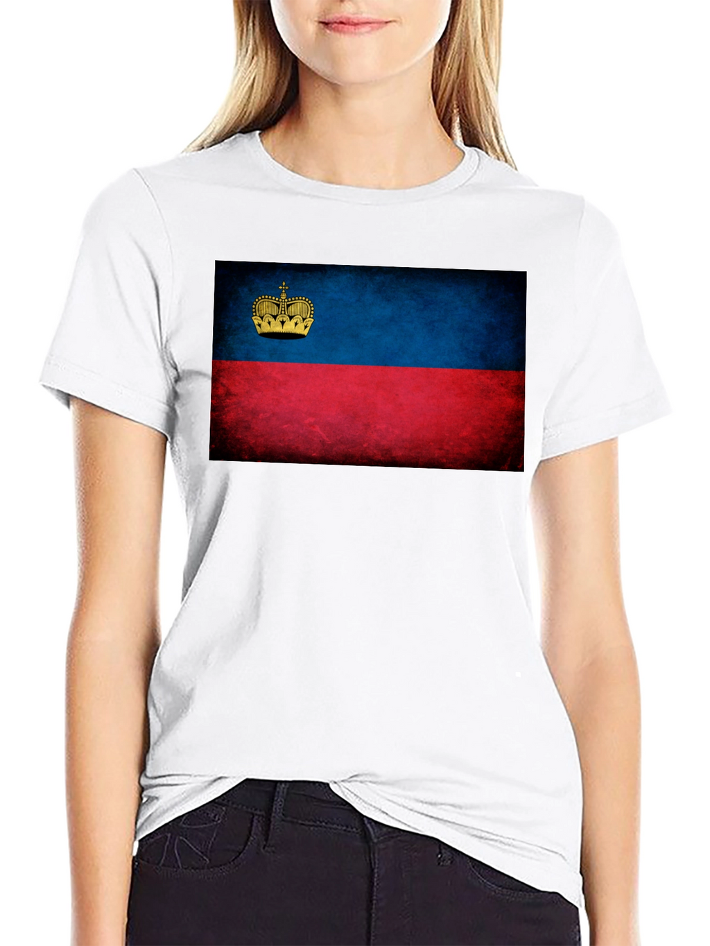 Liechtenstein Flag T-Shirt - Classic Design
