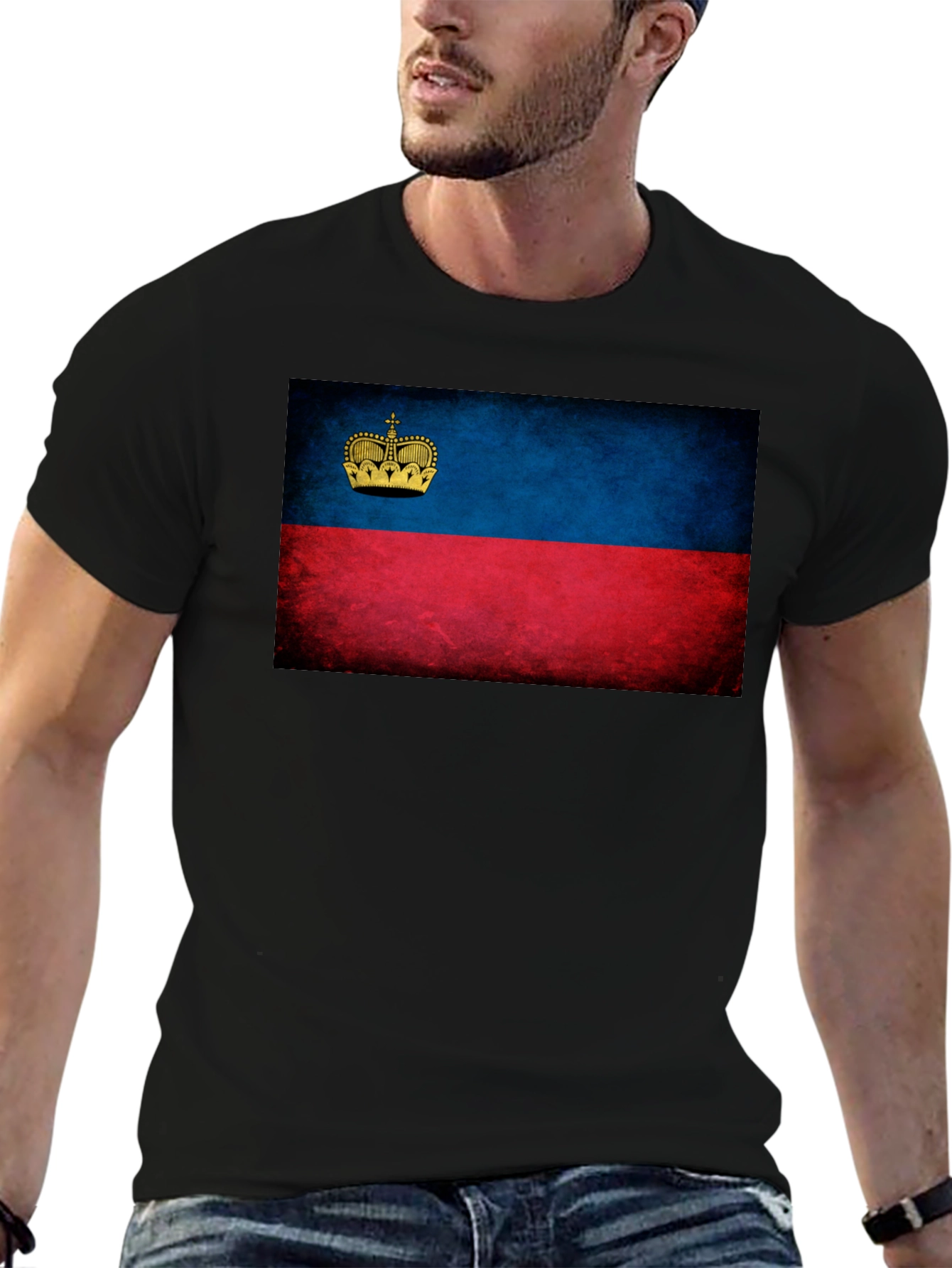 Liechtenstein Flag T-Shirt - Classic Design