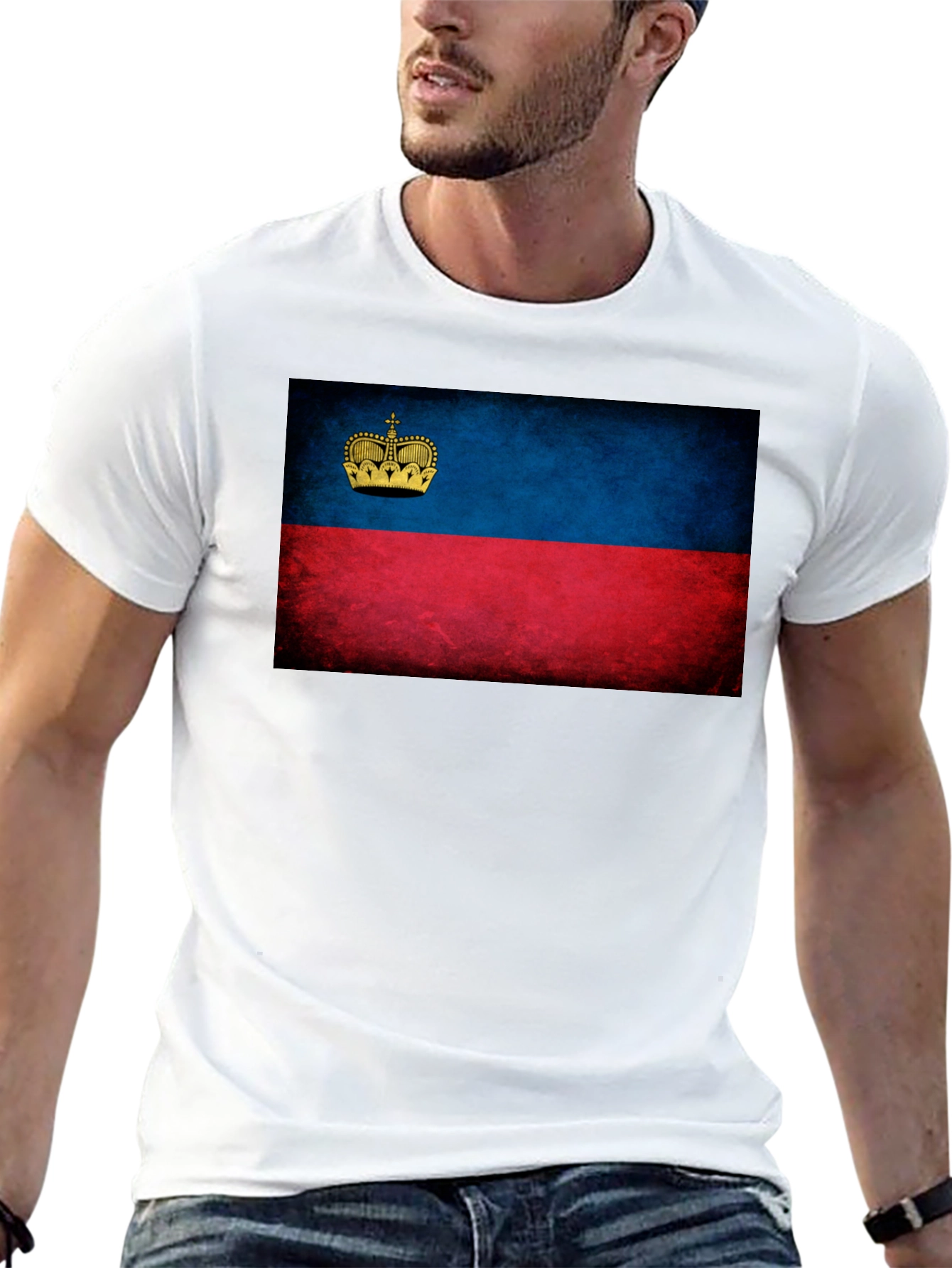 Liechtenstein Flag T-Shirt - Classic Design