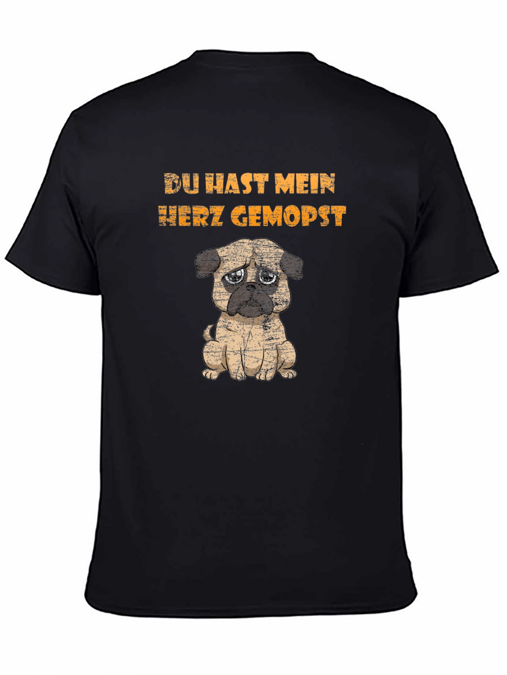 Du Hast Mein Herz Gemopst Pug Graphic Tee