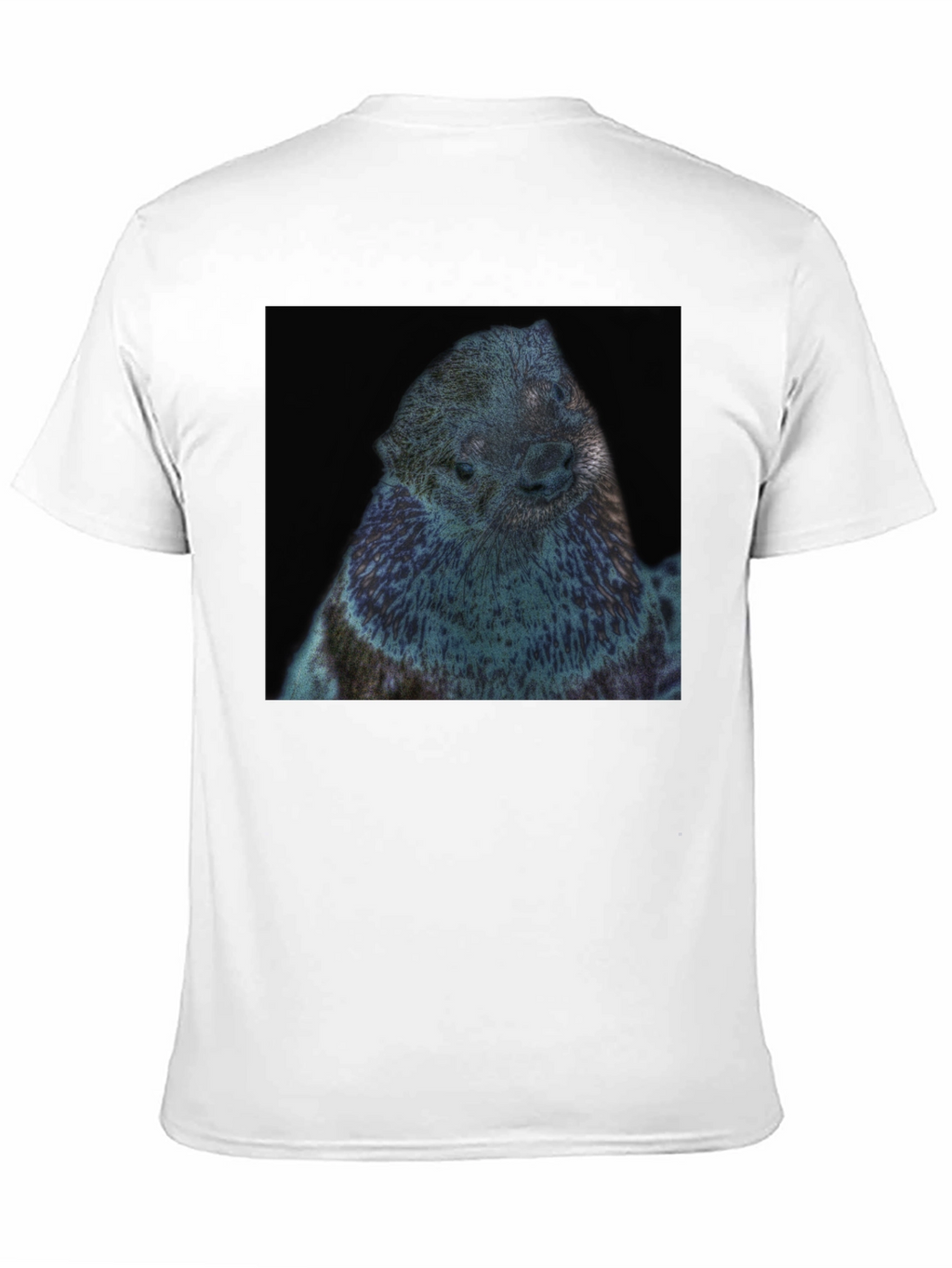 Otter Graphic Black T-Shirt