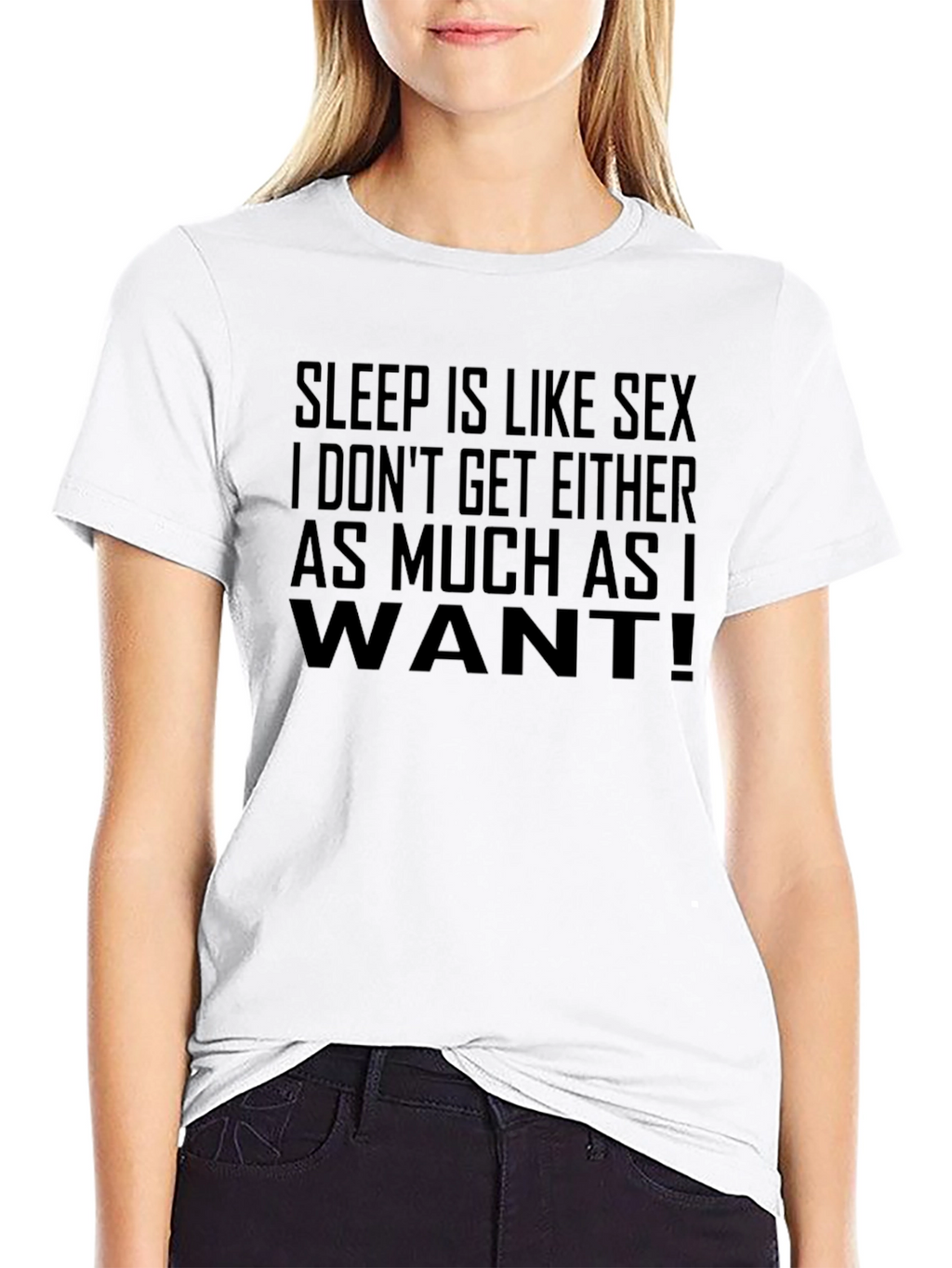 Sleep is Like Sex T-Shirt - Funny Slogan Tee
