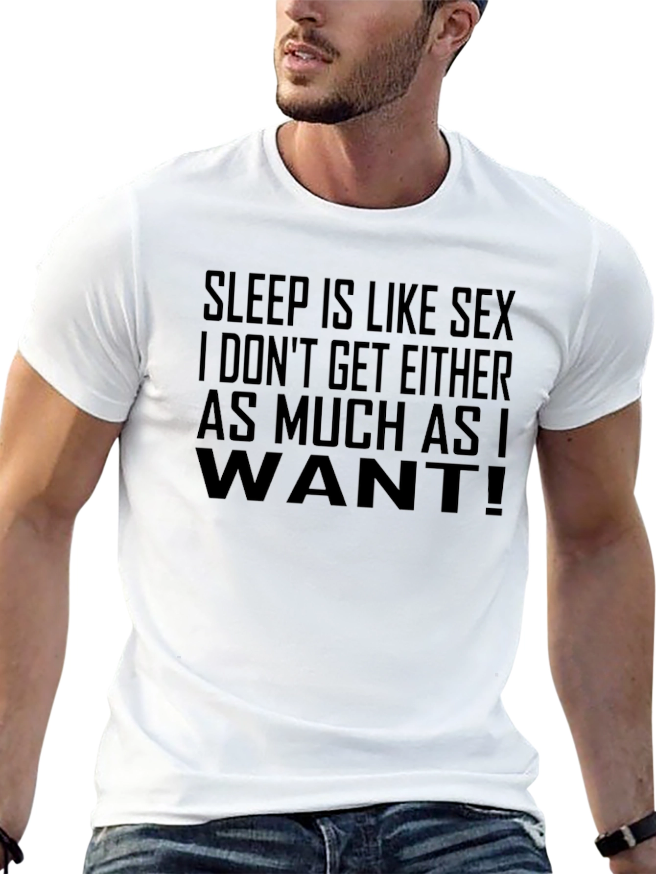 Sleep is Like Sex T-Shirt - Funny Slogan Tee