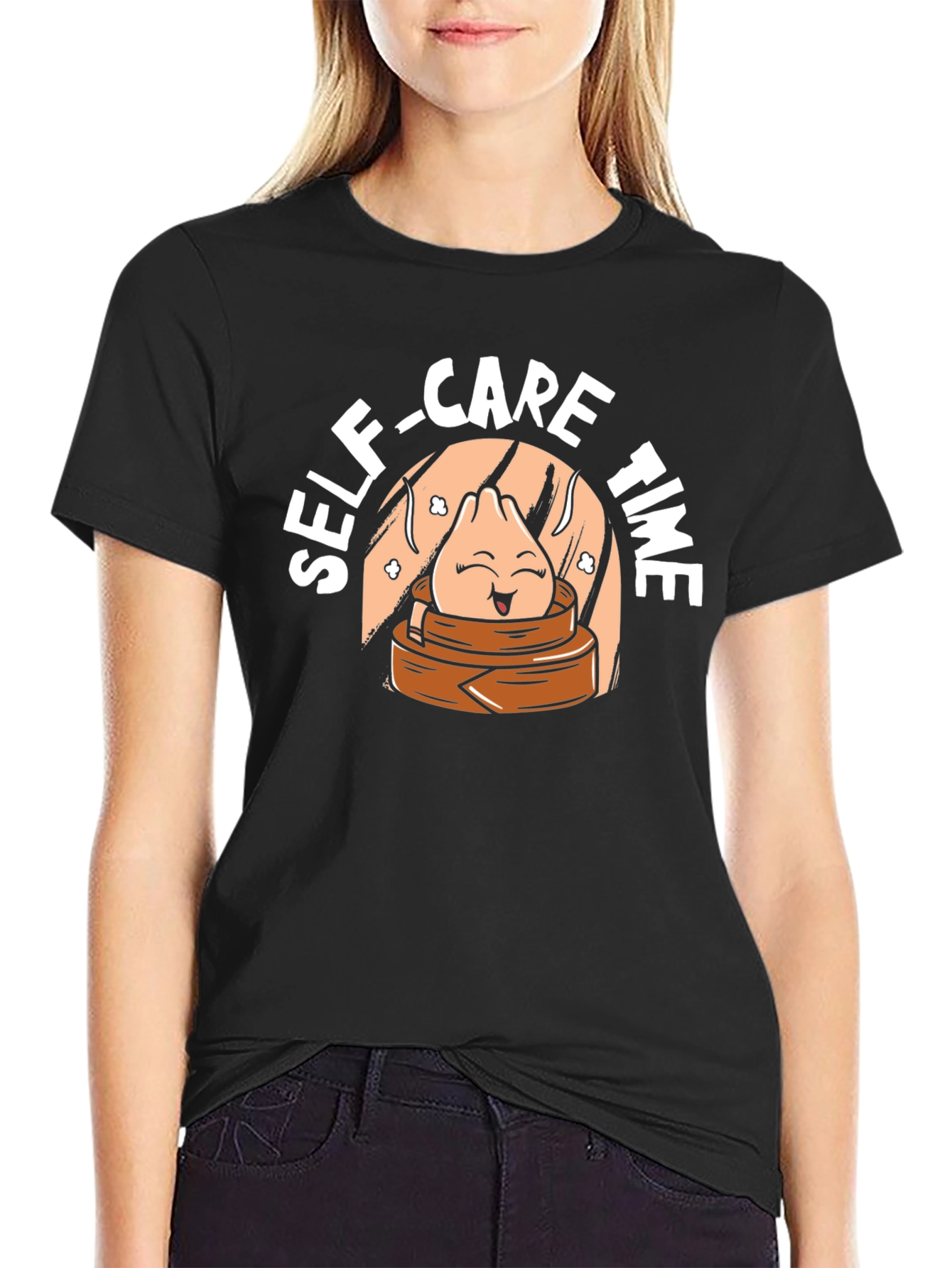 Self-Care Time Dumpling T-Shirt