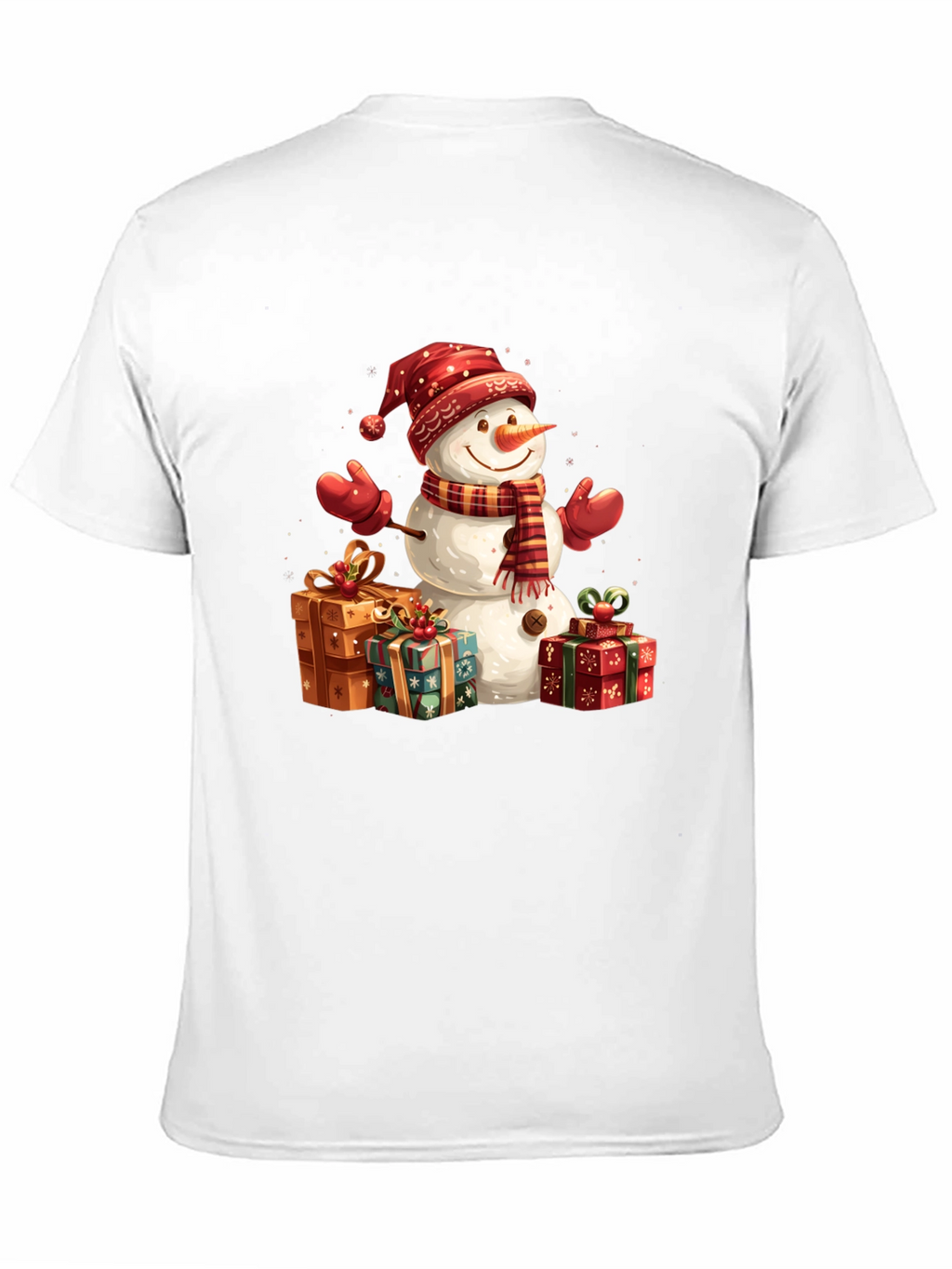 Festive Snowman Graphic Tee