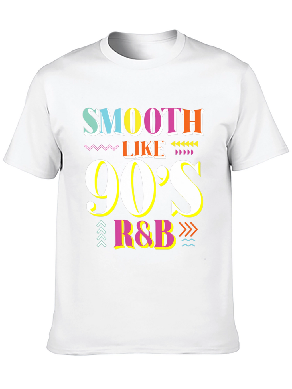 Smooth Like 90s R&B Black T-Shirt