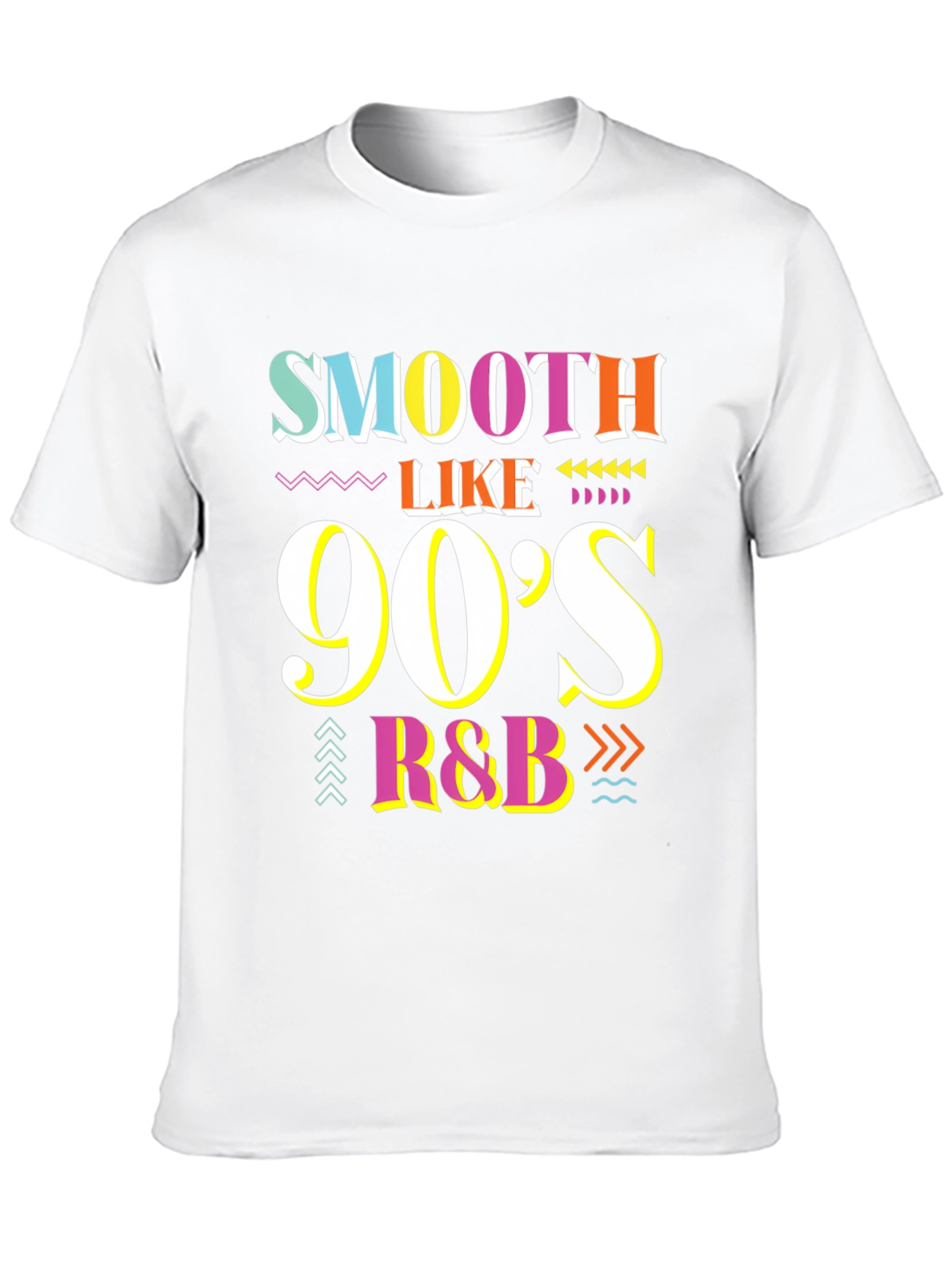 Smooth Like 90s R&B Black T-Shirt