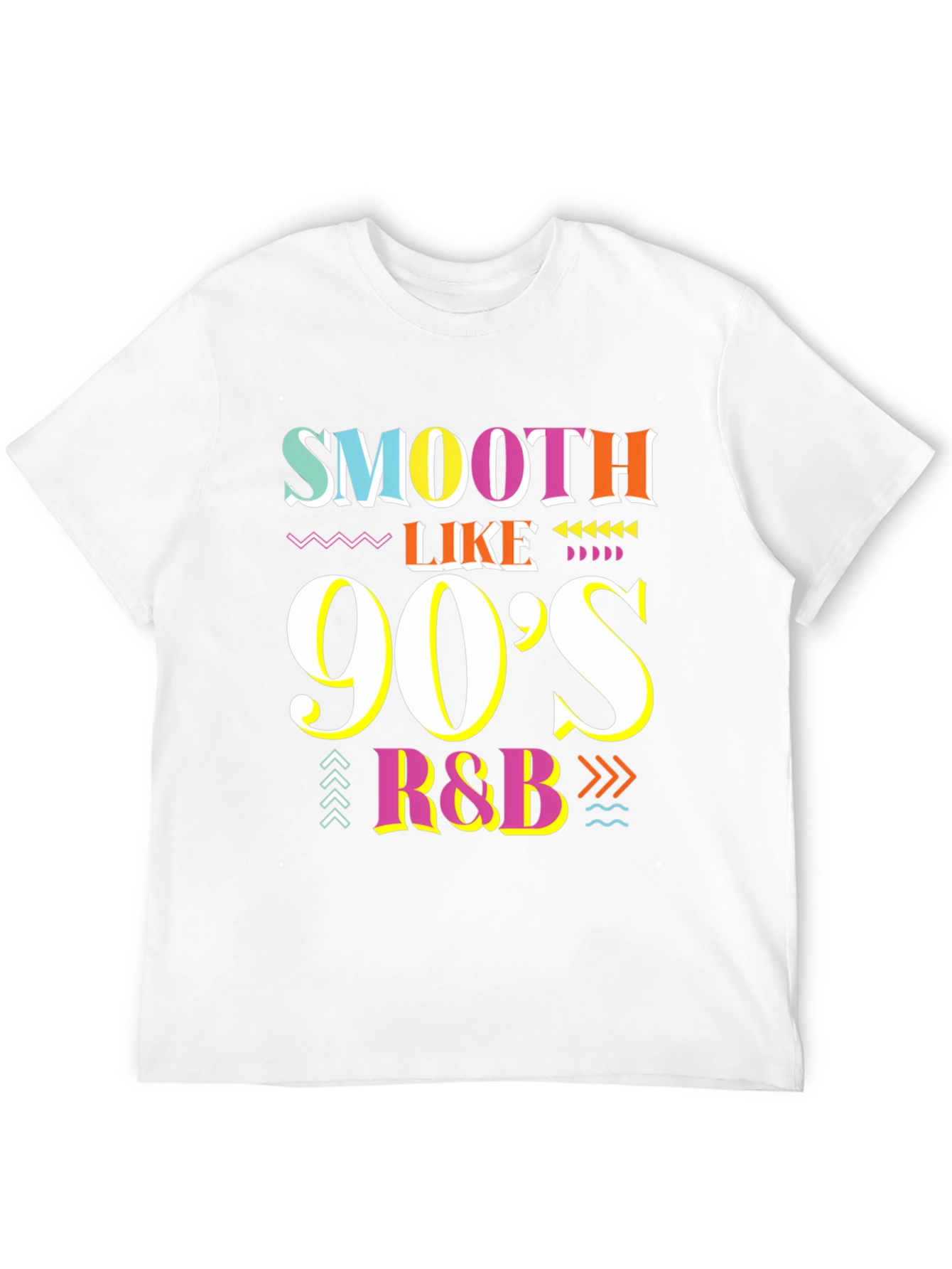 Smooth Like 90s R&B Black T-Shirt