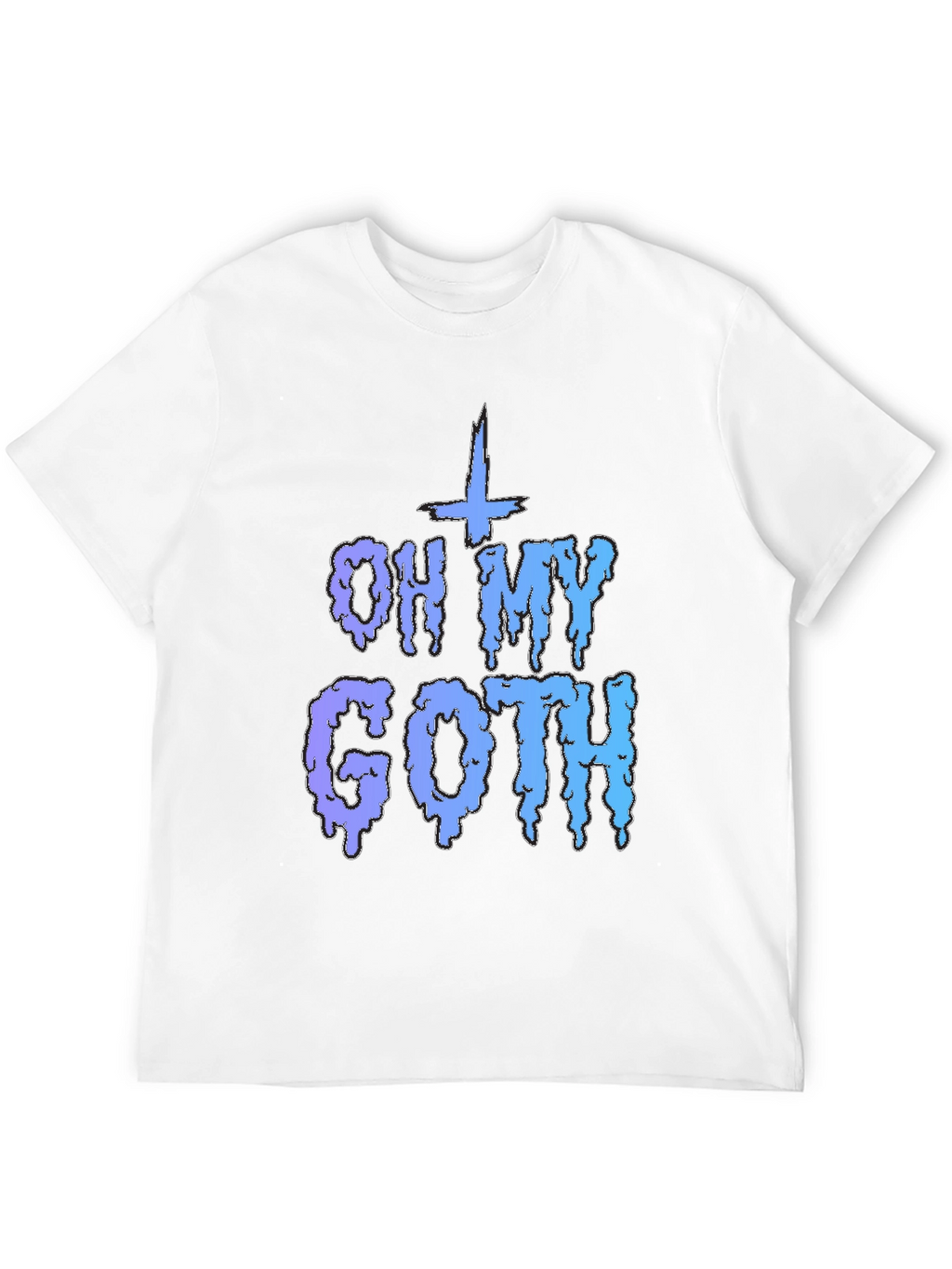 Oh My Goth T-Shirt - Black Crew Neck
