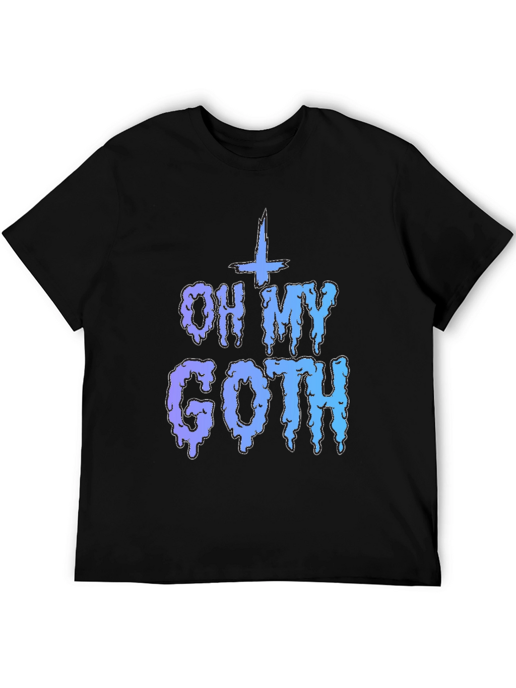Oh My Goth T-Shirt - Black Crew Neck