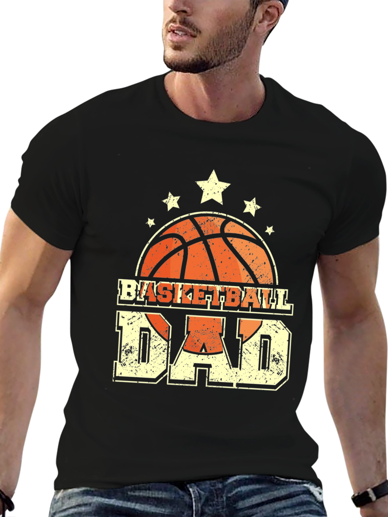 Basketball Dad T-Shirt - Sports Fathers Day Tee