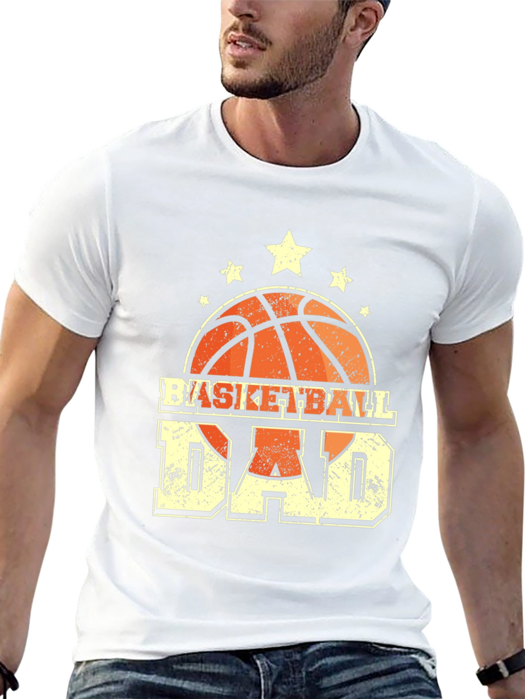 Basketball Dad T-Shirt - Sports Fathers Day Tee