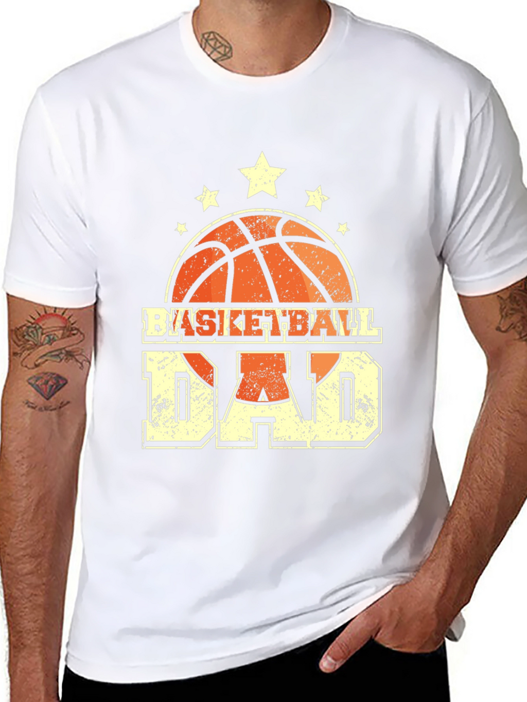 Basketball Dad T-Shirt - Sports Fathers Day Tee