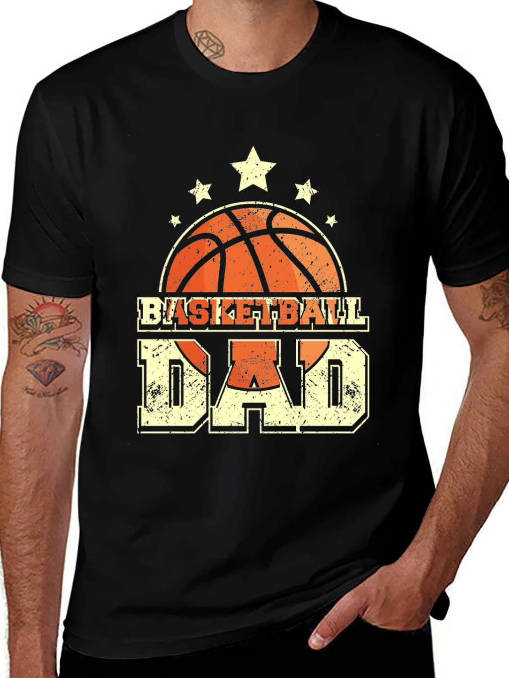 Basketball Dad T-Shirt - Sports Fathers Day Tee