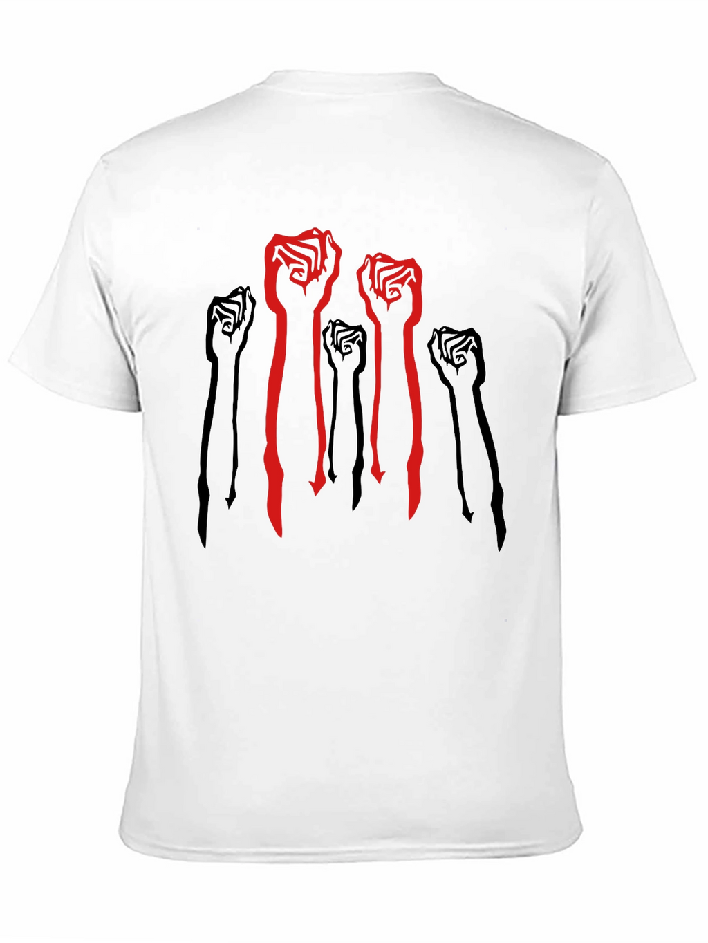 Empowered Fist Graphic Tee - Black