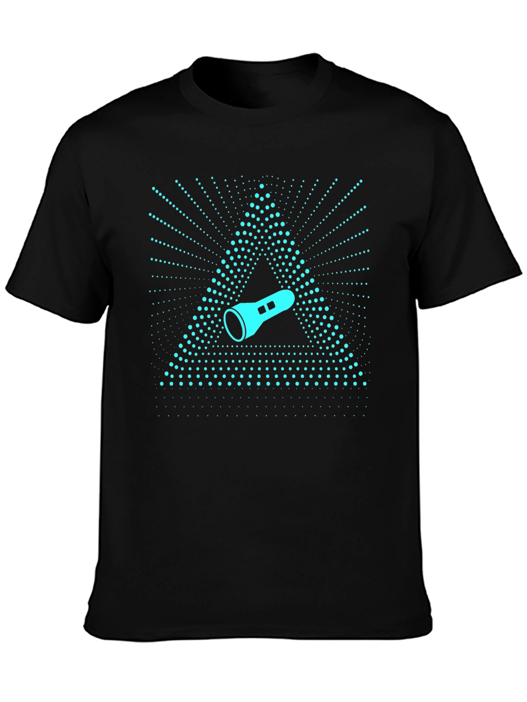 Geometric Flashlight Graphic Tee
