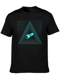 Geometric Flashlight Graphic Tee
