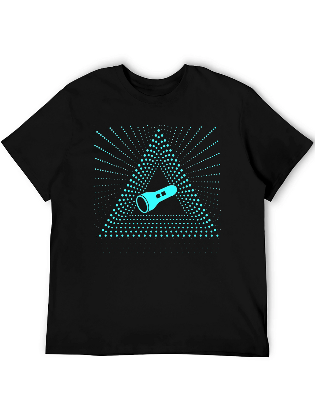 Geometric Flashlight Graphic Tee
