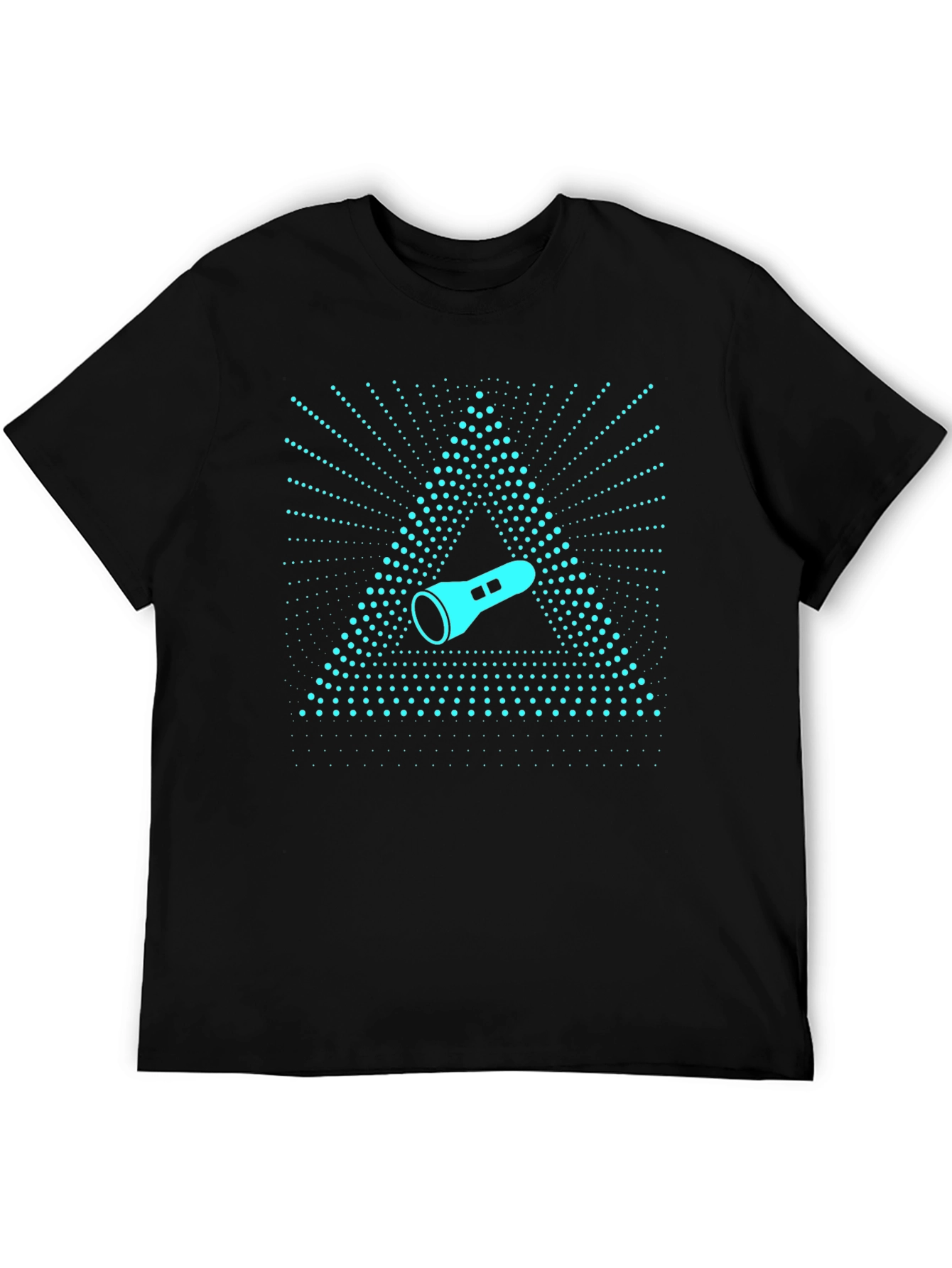 Geometric Flashlight Graphic Tee