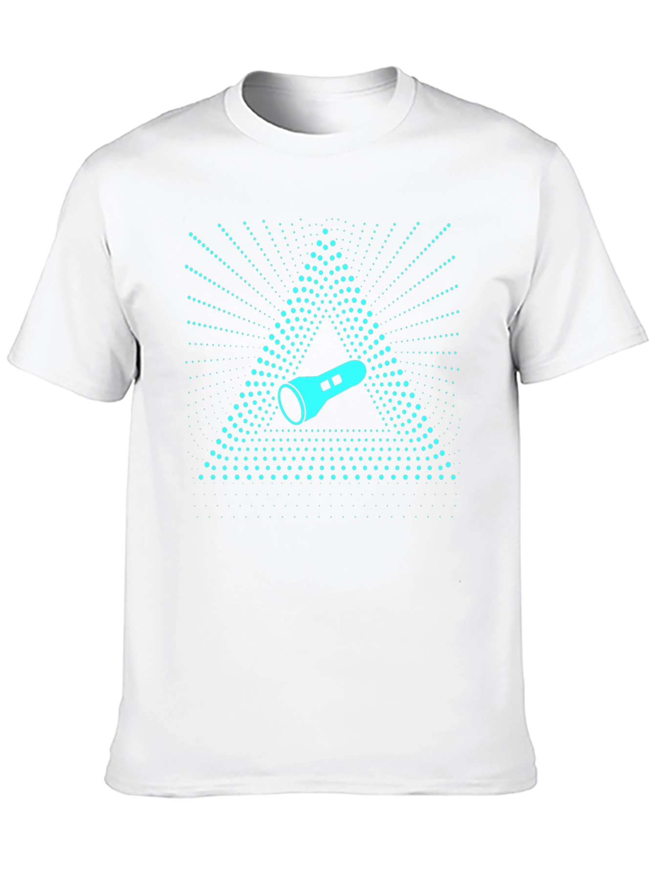 Geometric Flashlight Graphic Tee