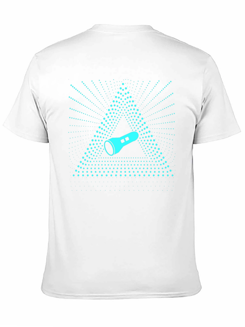 Geometric Flashlight Graphic Tee