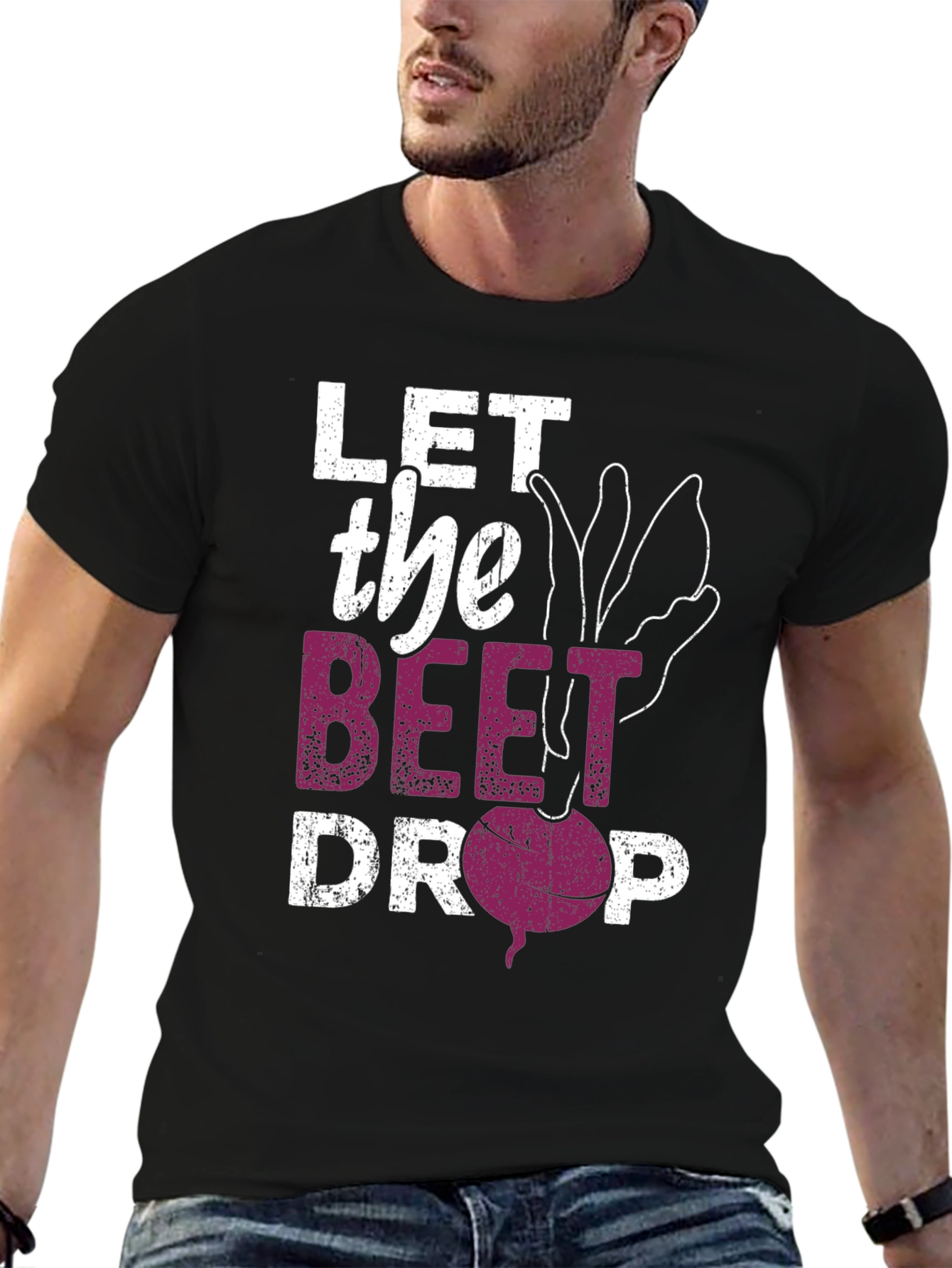 Let the Beet Drop Graphic T-Shirt