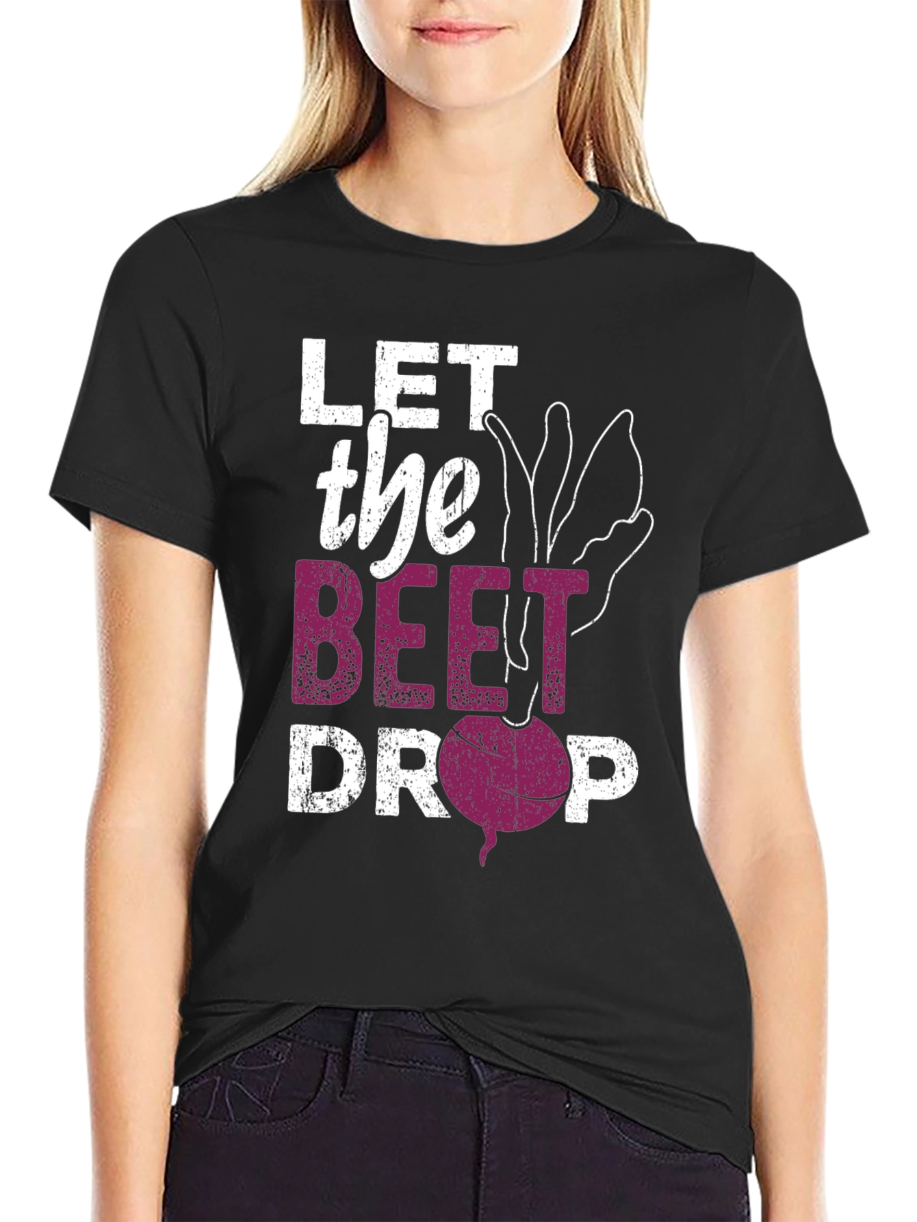 Let the Beet Drop Graphic T-Shirt