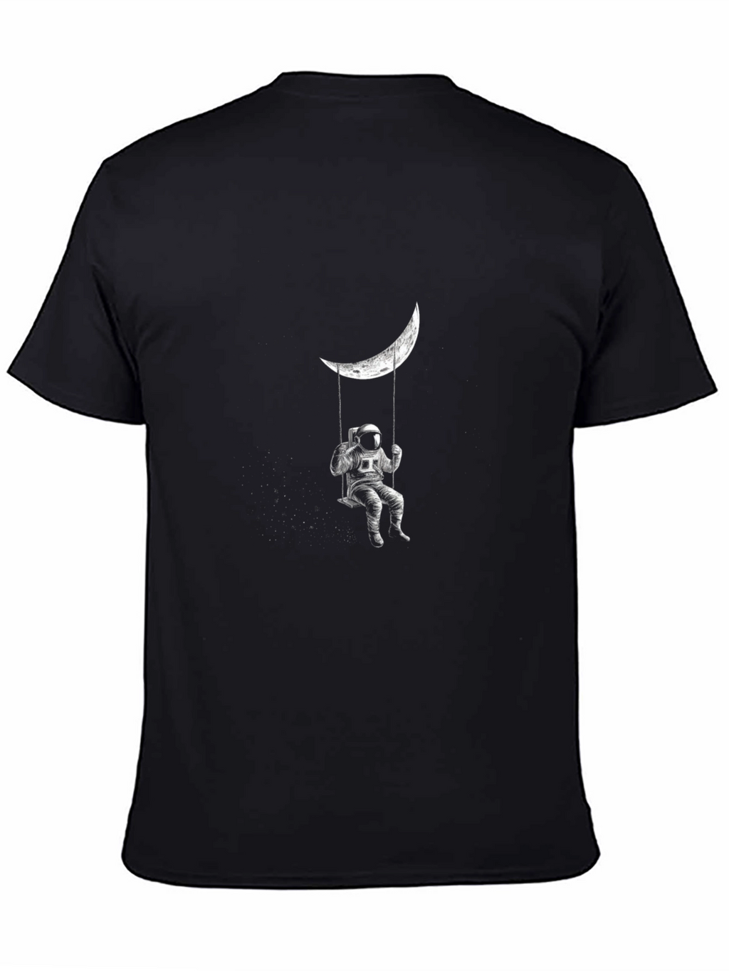 Astronaut Moon Swing Graphic T-Shirt - Relaxed Fit
