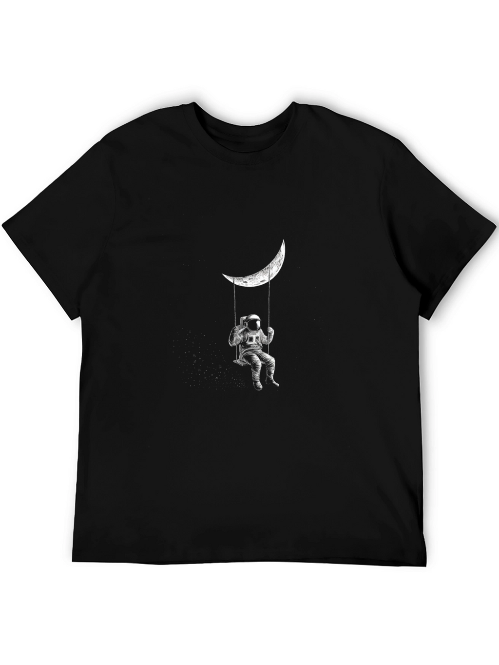 Astronaut Moon Swing Graphic T-Shirt - Relaxed Fit