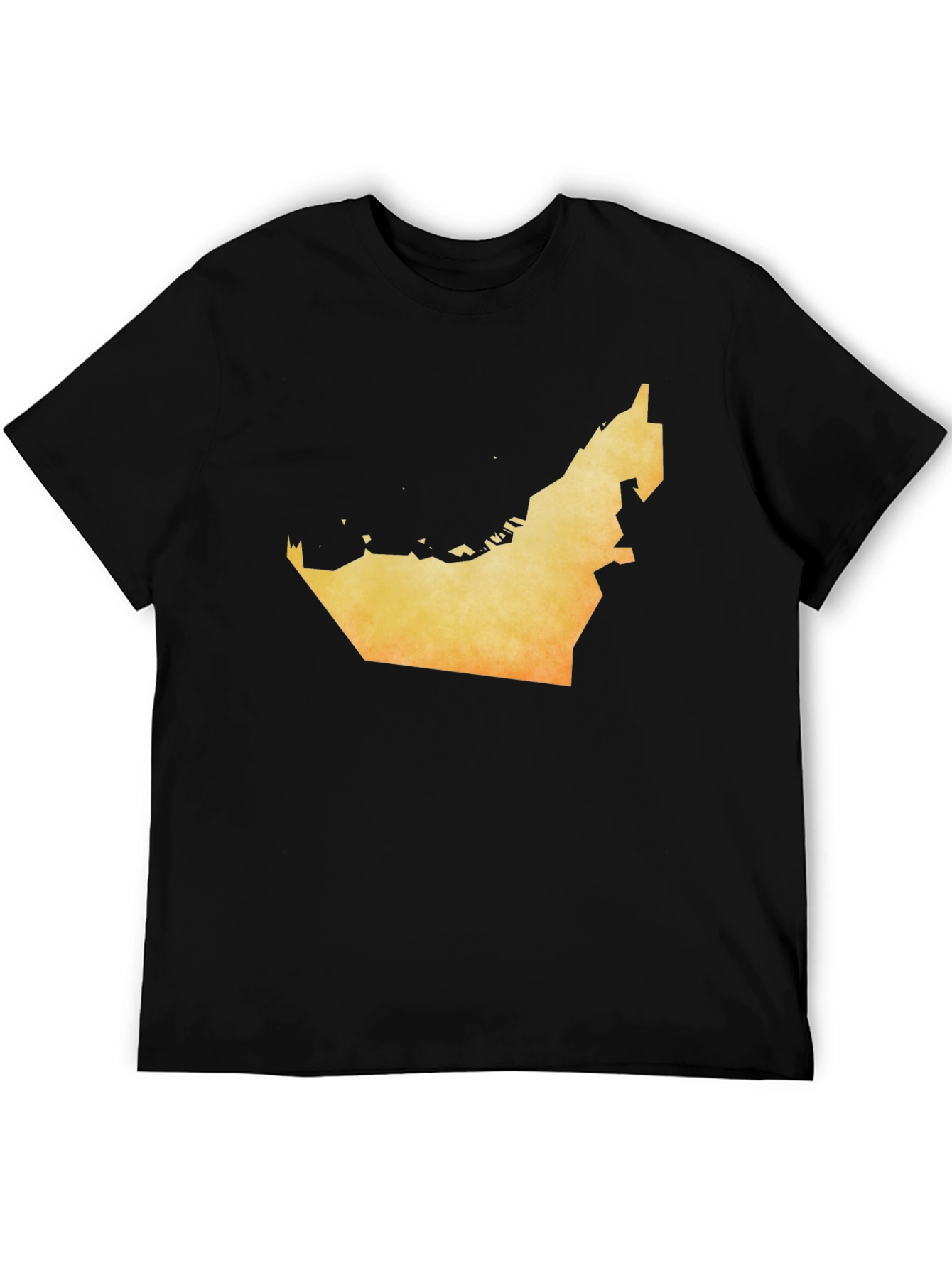 UAE Map Graphic T-Shirt