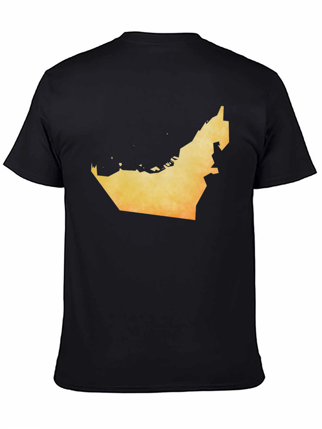 UAE Map Graphic T-Shirt