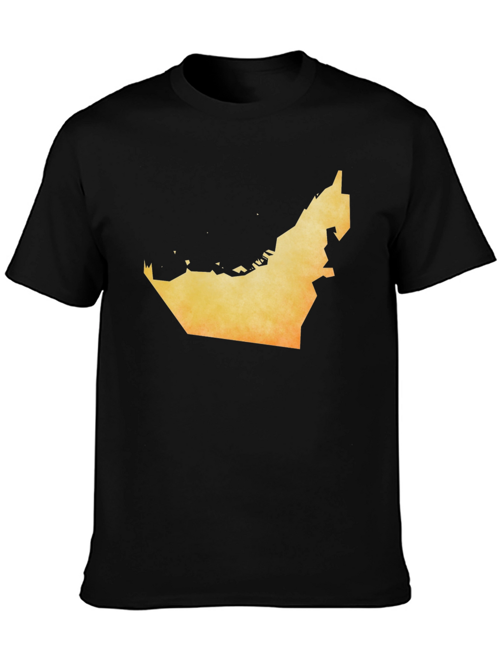 UAE Map Graphic T-Shirt