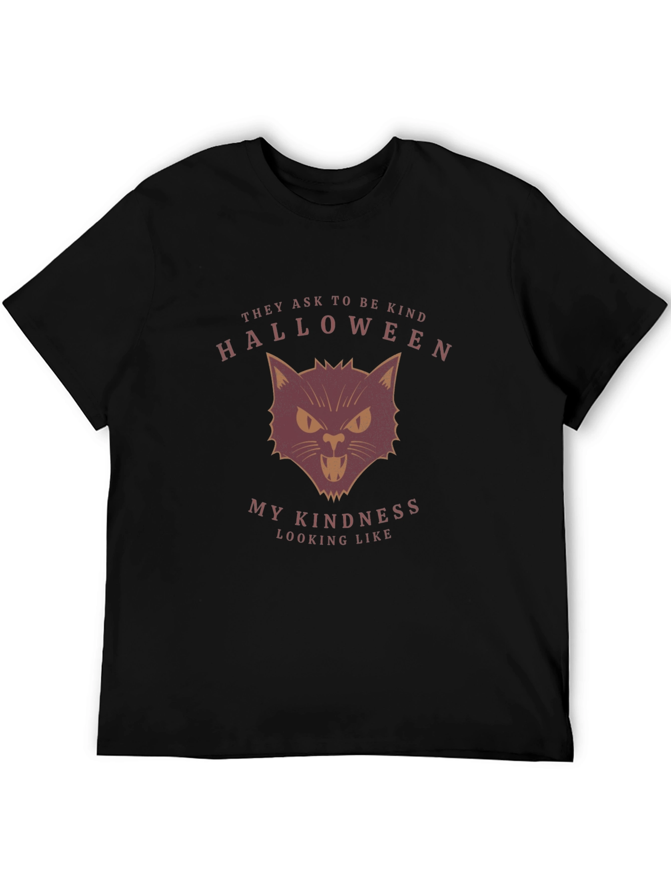 Halloween Black Cat T-Shirt
